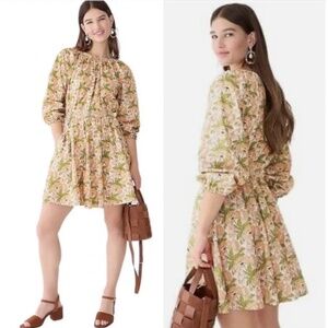 J. Crew x Liberty London Dress Butterfield Poppy | Size M